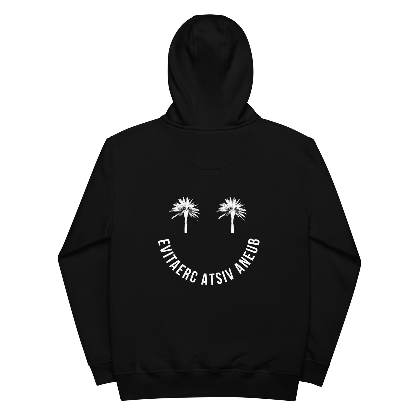 BVC Smile (Black) - Premium Eco Hoodie