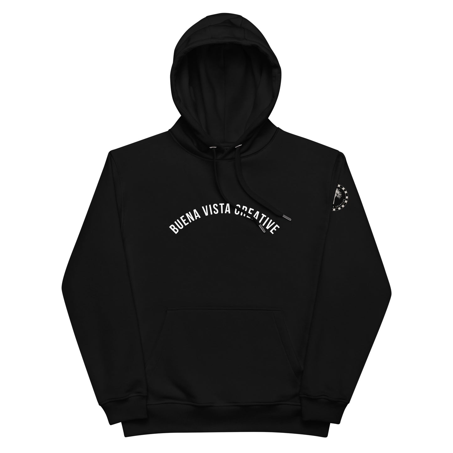 BVC Arch (Black) - Premium Eco Hoodie