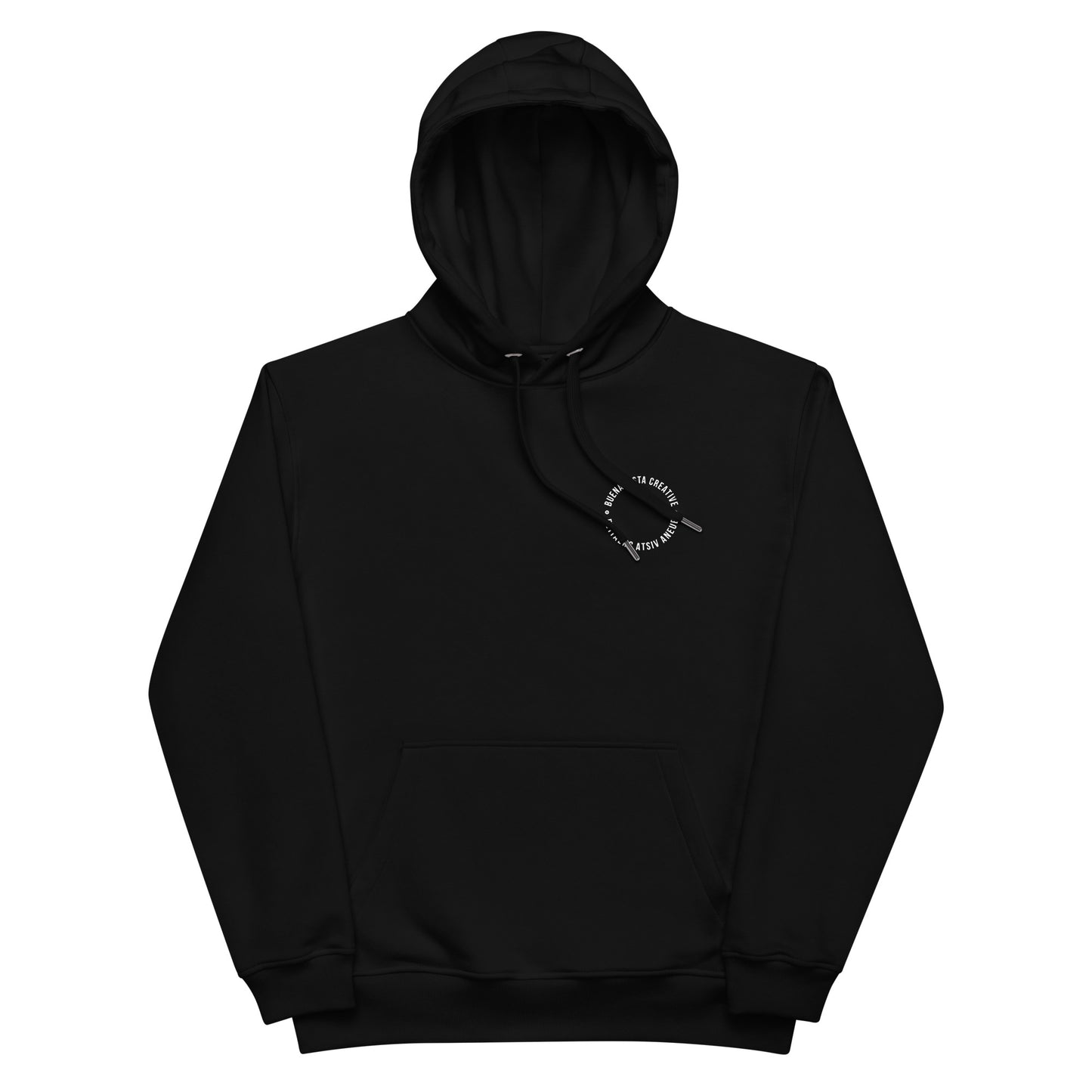 BVC Smile (Black) - Premium Eco Hoodie